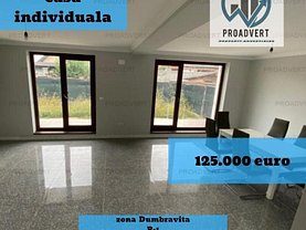 Casa de vânzare 3 camere, în Dumbravita