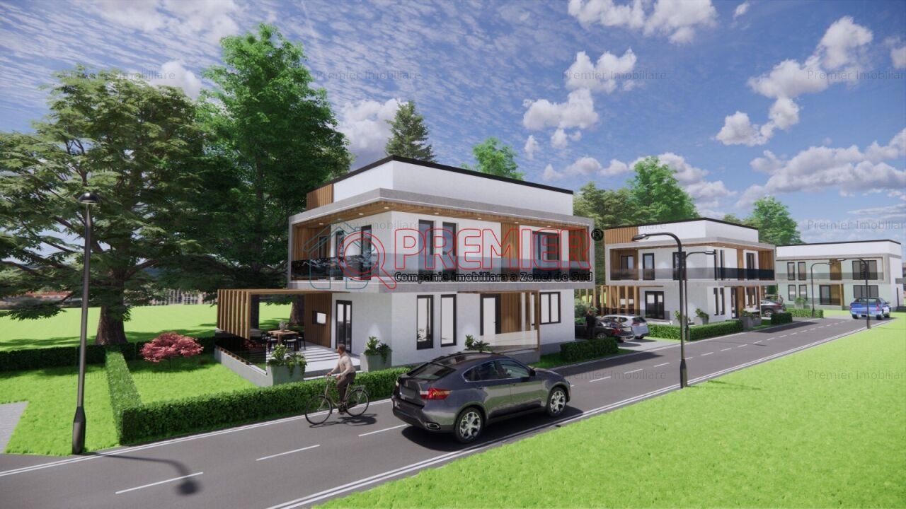 Vila individuala - Teren 300 mp - 5 camere