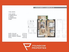 Apartament de vânzare 2 camere, în Bucureşti, zona Floreasca