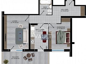 Apartament de vânzare 2 camere, în Bragadiru, zona Vest