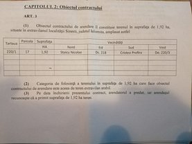 Teren agricol de vânzare, în Hagiesti