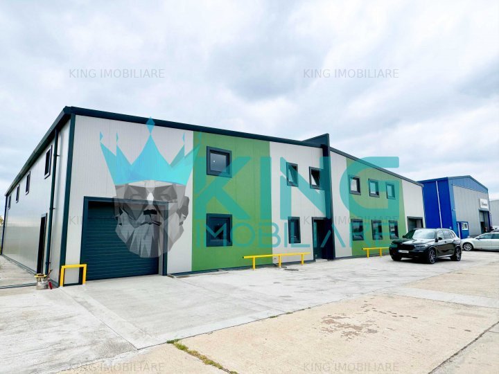 Hala 500mp | 6mH | 4 Parcari | Prima inchiriere | Drumul Intre Tarlale