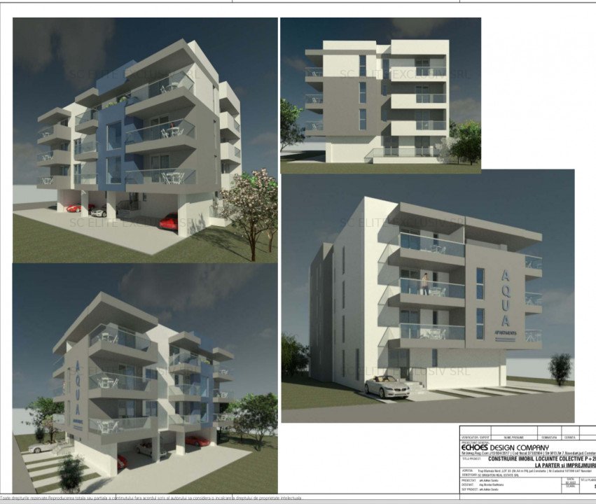 Mamaia Nord -AQUA 2 - Apartament cu 2 camere in bloc nou 2024.