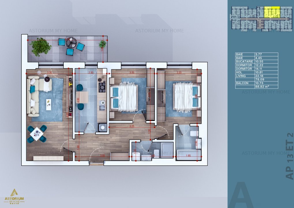 Apartament - vanzare - 3 camere - decomandat - Pallady - Titan - Sector 3 - imaginea 2