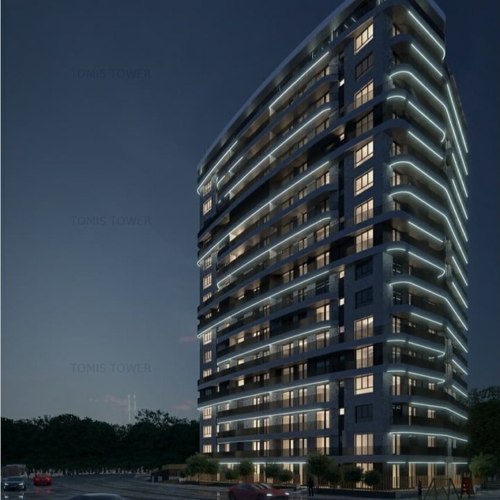  Apartament 2 camere de vanzare, bloc nou, Tomis Tower Constanta - imaginea 0 + 1