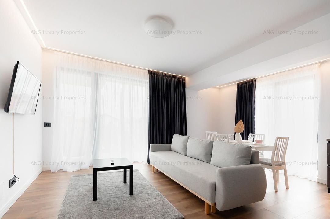 Apartament 2 camere complet mobilat