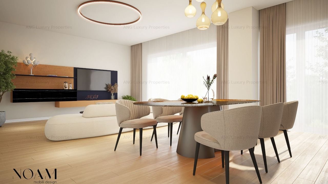 Apartament 3 camere mobilat EXCLUSIVIST
