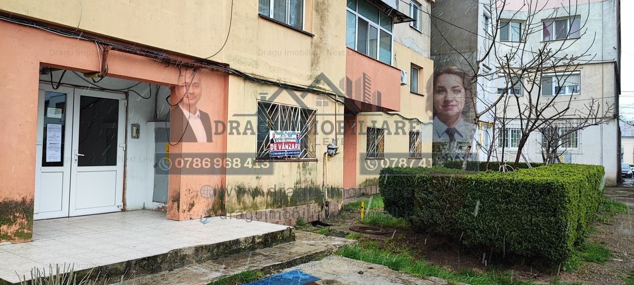 Apartament 3 camere/ parter - Tecuci/Scoala 11