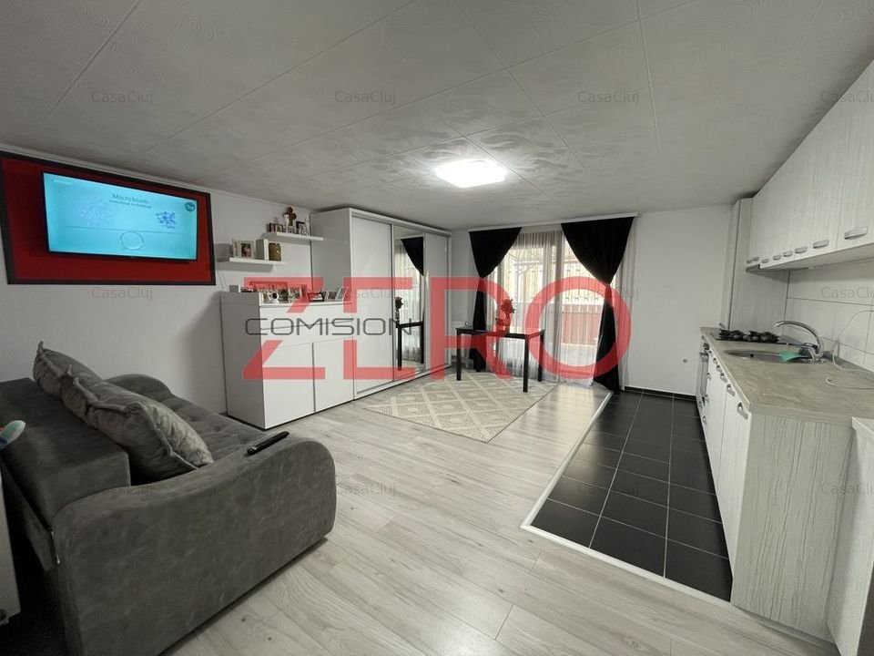 Apartament cu 1 camera+terasa,complet mobilat si utilat!