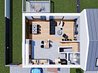 Vila cu design unic, arhitectura moderna si pompa de caldura - imaginea 6