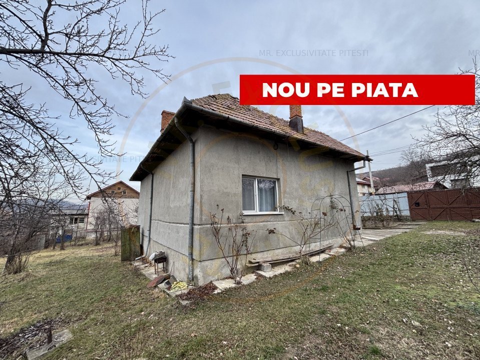 Casa cu teren generos in Ştefanesti - la doar 1 km de Primarie