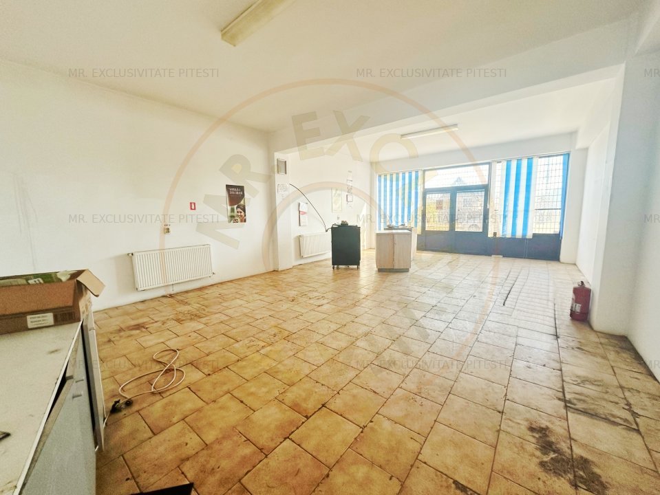 Spatiu Comercial Bascov cu deschidere la DN7C Curtea de Arges
