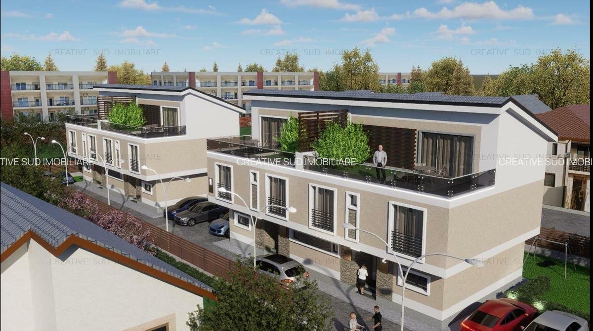 Vila P + 1 + M - 5 Camere - 250 mp teren - Incalzire in pardoseala