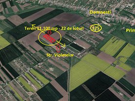 Teren constructii de vanzare, în Domnesti