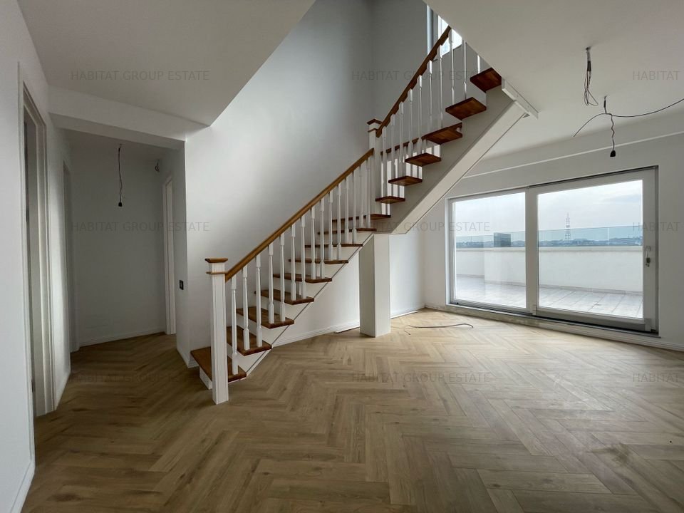 UNICAT Penthouse pe 2 etaje + 4 locuri parcare subterane incluse