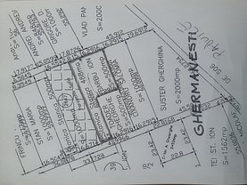 Teren constructii de vânzare, în Ghermăneşti