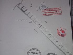 Teren constructii de vânzare, în Domneşti, zona Central
