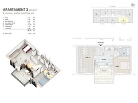 Apartament de vânzare 2 camere, în Floreşti