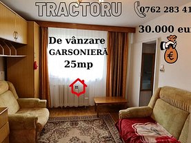 Garsonieră de vânzare, în Braşov, zona Tractorul
