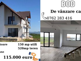 Casa de vânzare 3 camere, în Bod
