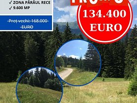 Teren faneata de vânzare, în Pârâul Rece