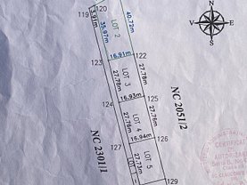 Teren constructii de vânzare, în Corbeanca