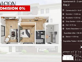 Apartament de vânzare 2 camere, în Braşov, zona Tractorul