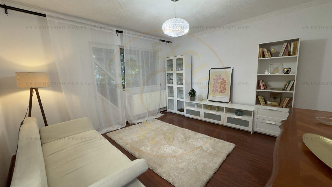 Apartament 3 camere Etaj II Carei - C.A.Romane Nr.3, Zona Edex - Comision 0%