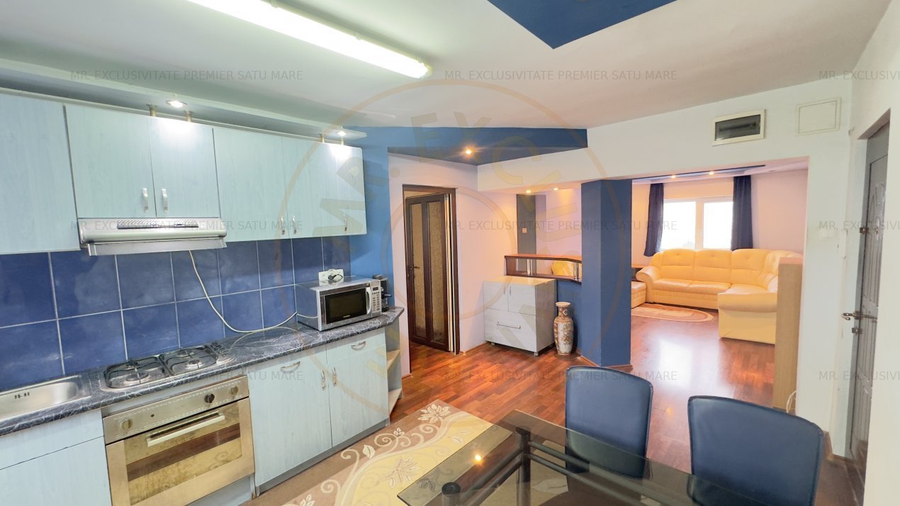 Apartament 4 camere Etaj 3 Carei - Str. Crinului MV1 - Comision 0% cumparator