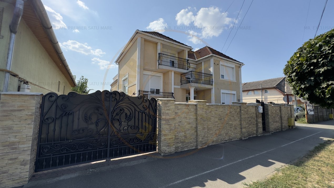 Casa 5 camere P+1 Teren 1010 mp Str. Agoston - Carei - Comision 0%