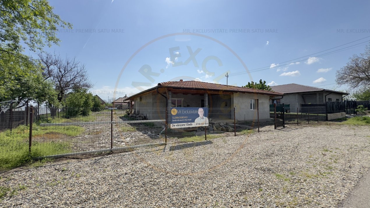 Casa 5 camere Teren 1036 mp Carei - Str. Petru Rares -Comision 0% cumparator
