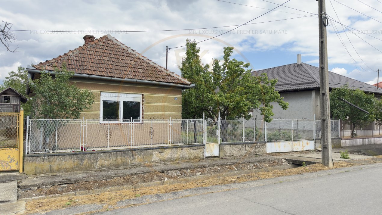 Casa 3 incaperi cu Teren 1525 mp Loc. Lucaceni-Str. Horea Nr. 124-Comision 0%