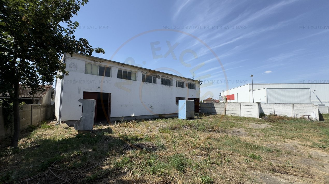 Spatiu Comercial 120 mp, Teren 1017 mp Carei - B-dul 25 Octombrie -Comision 0%