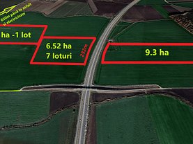 Teren agricol de vanzare, în Moara Vlasiei