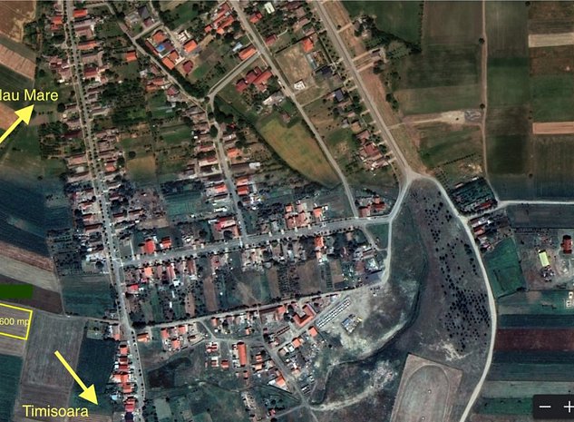 Teren cu perspectiva de dezvoltare imobiliara - 3600 mp - Sannicolau Mare - imaginea 1