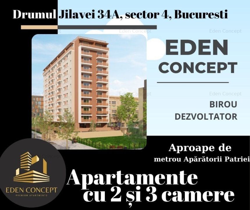 Apartament 2 camere, Metrou Aparatorii Patriei, Dezvoltator - imaginea 0 + 1
