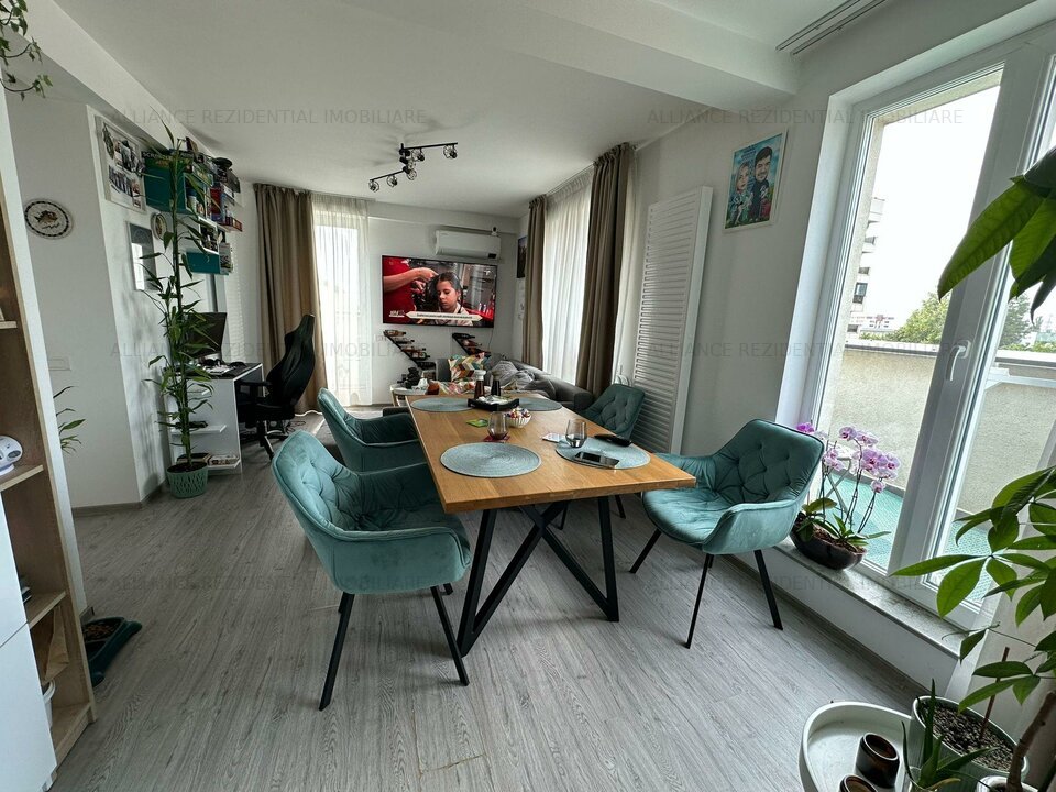 Metrou la 3 minute, Apartament cu 2 camere, Mobilat-Utilat + parcare
