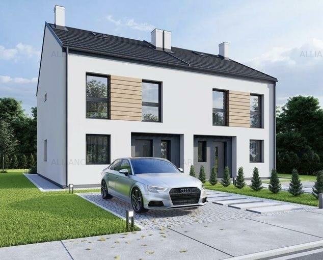 De Vânzare: Casă Tip Duplex cu Etaj și Pod–4 Camere, 3 Băi–Ansamblu Rezidențial
