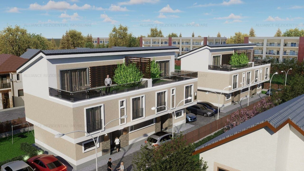 Vilă tip duplex – 5 camere, 185 mp utili – Popesti-Leordeni, Ilfov