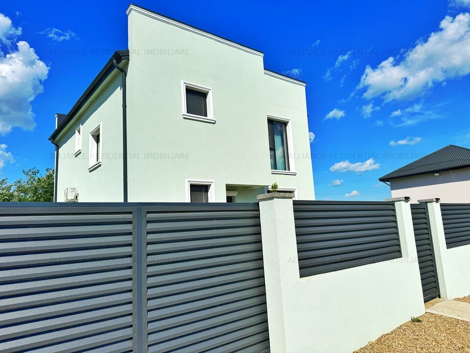 Casa individuală P+1E+Pod||5 camere ||3 băi+ dressing||140mp utili ||teren 428mp