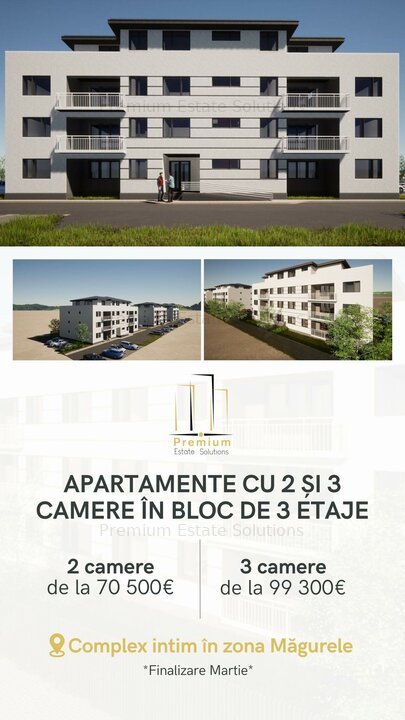Apartament 4 camere cu terasa - Comision 0% - Tva Inclus - Magurele