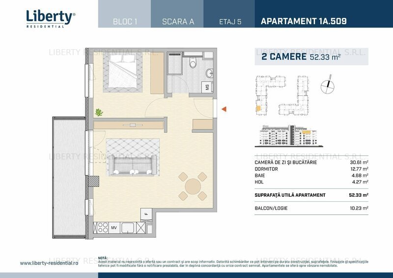 Apartament 1A.509  - imaginea 1