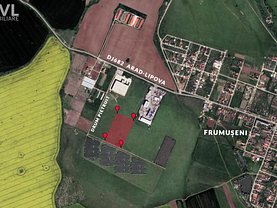 Teren constructii de vânzare, în Frumuşeni