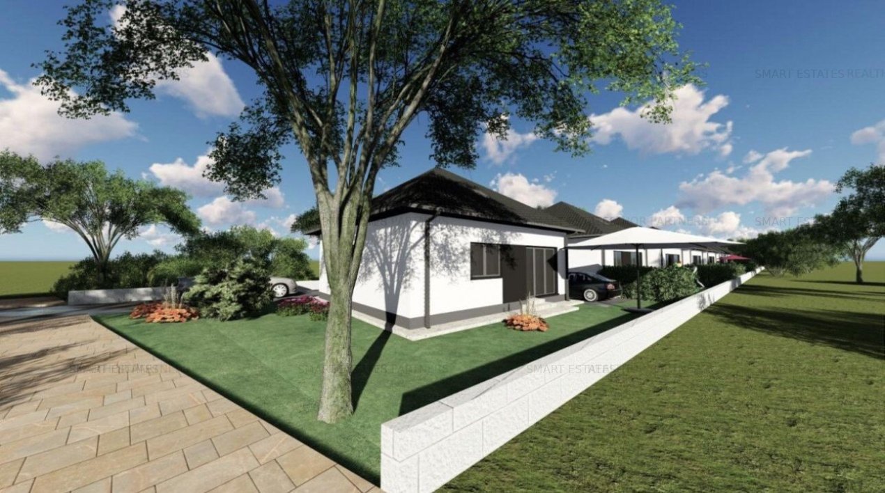 Casa 3 camere Popesti Leordeni panouri solare