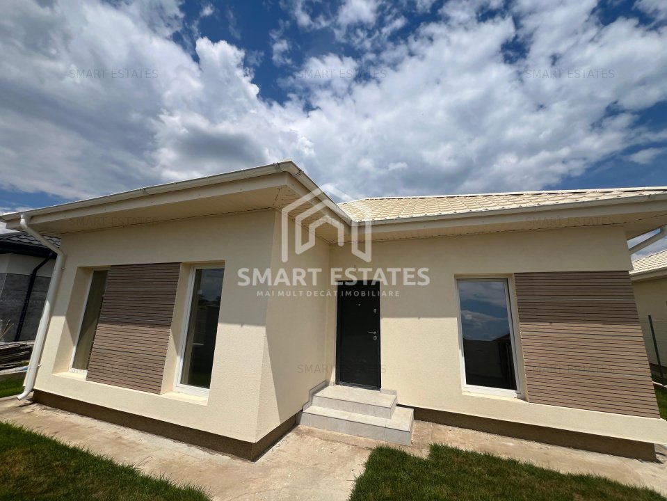 Casa Individuala Parter + Pod circulabil - 3 camere - Comuna Vidra