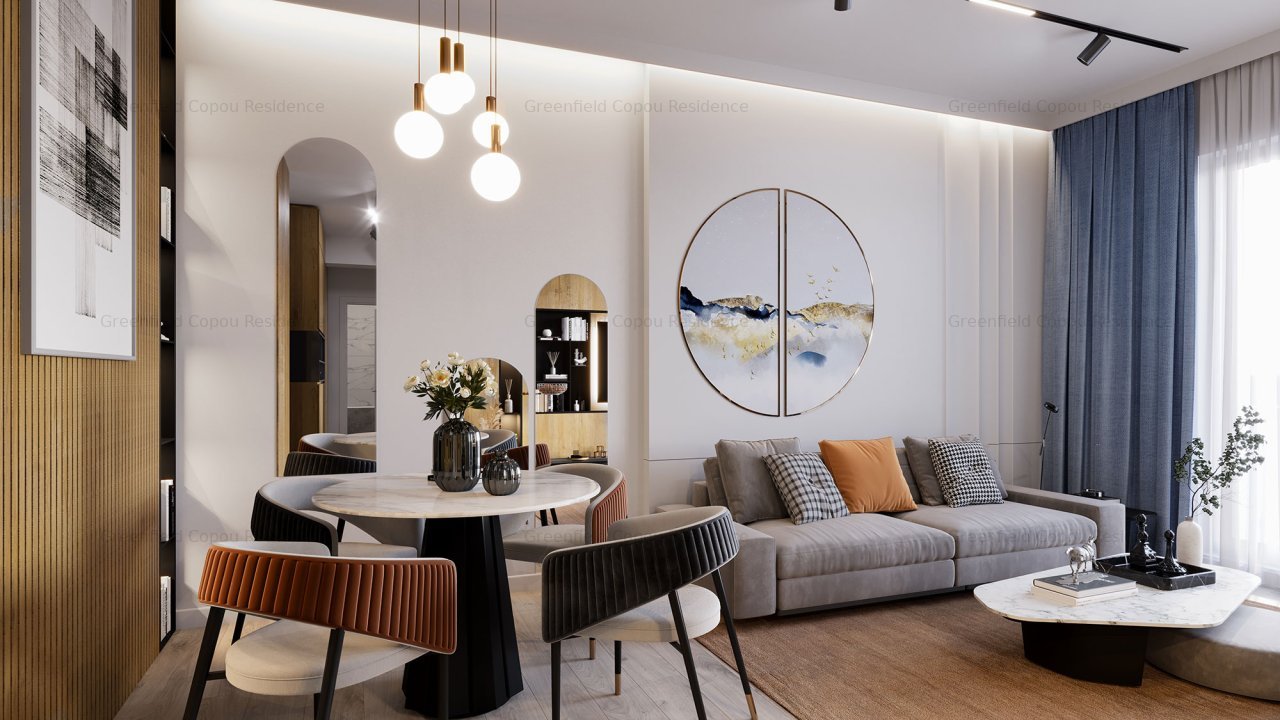 Apartament 2 camere decomandate, bloc nou Copou-Gradina Botanica - imaginea 1