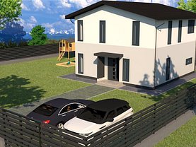 Casa de vânzare 4 camere, în Cristian, zona Central