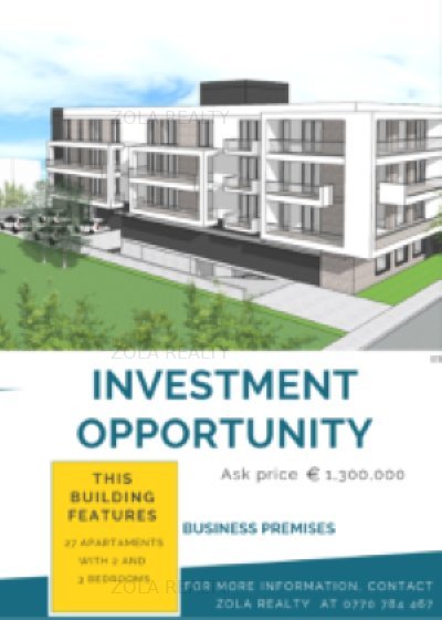 Oportunitate Investiţie apartamente şi spaţii comerciale - imaginea 0 + 1
