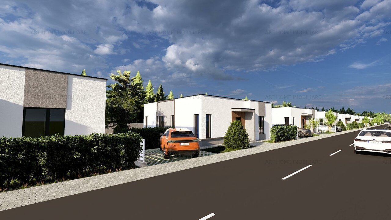 Casa individuala 4 camere, Balotesti, zona centrala, comision 0%