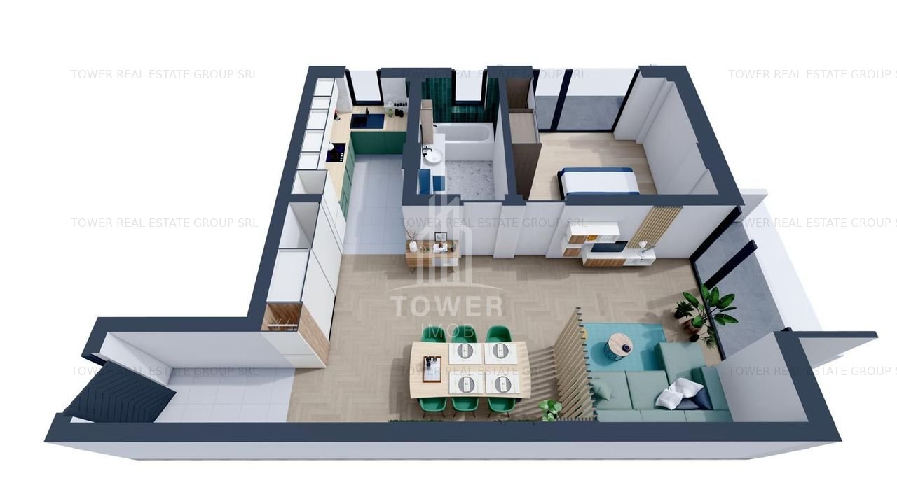 COMISION 0% | Apartament 2 camere de vanzare